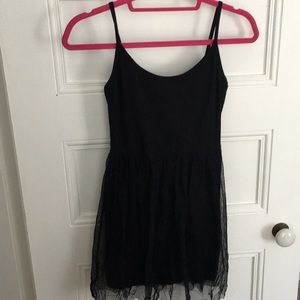 Topshop Black Ballet Dress
